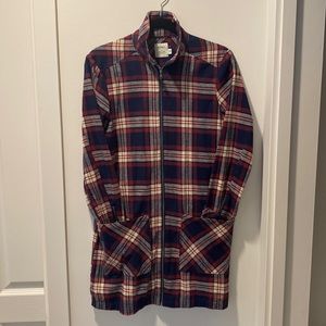 Flannel Shacket ladies M